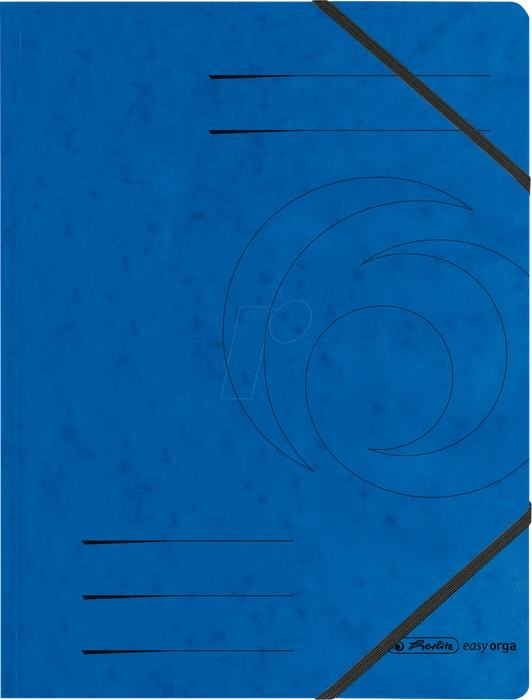 Herlitz Sammelmappe Colorspan mit Eckspanner, A4, blau, 5er-Pack