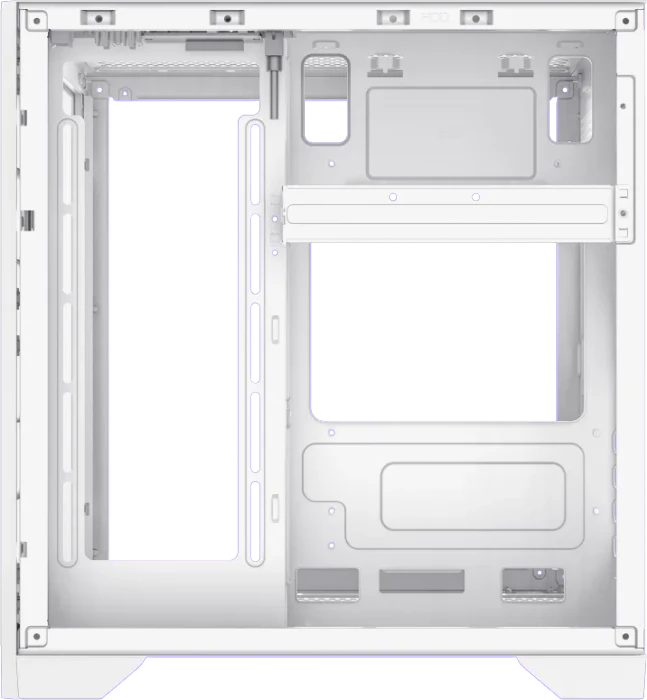 GameMax Infinity Mini WH, Glasfenster