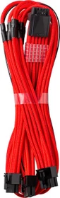 CableMod C-Series Pro ModMesh 12VHPWR for Corsair, 3x 8-Pin PCIe Stecker auf 16-Pin PCIe 5.0 12VHPWR Stecker, Adapterkabel, rot, 60cm (CM-PCSR-16P3-N60KR-5PC-R)