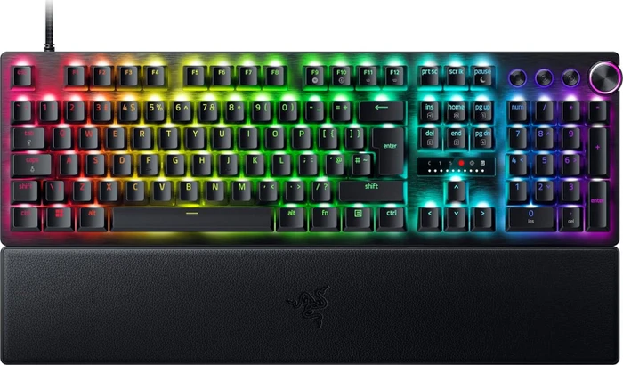 Razer Huntsman V3 Pro 8KHz, schwarz, LEDs RGB, Razer Analog Optical Switch Gen-2, USB, FR