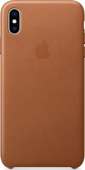Apple Leder Case für iPhone XS Max sattelbraun