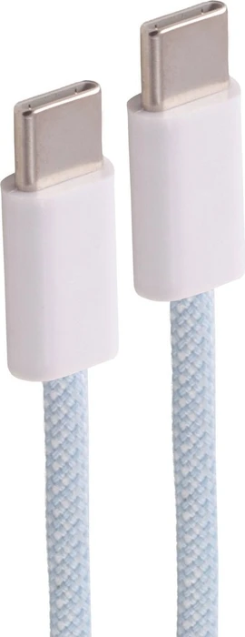 shiverpeaks USB-C Kabel, USB 2.0, 480Mb/s, 240W PD, USB-C Stecker auf USB-C Stecker, blau, 0.5m