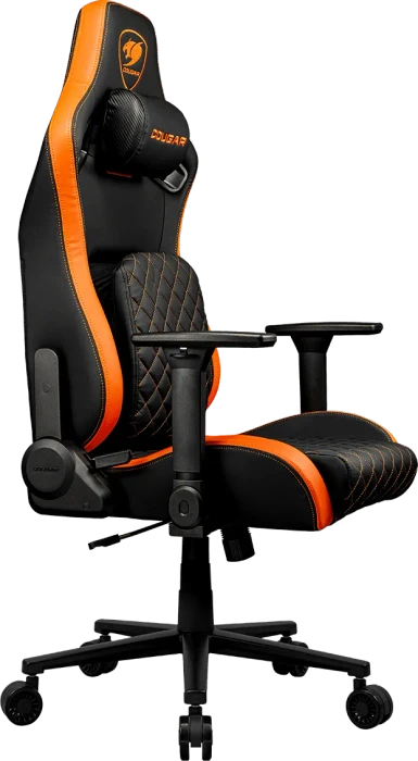 Cougar Defensor CGR-DFL-ORB Gamingstuhl, schwarz/orange