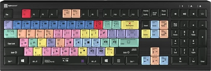 LogicKeyboard Astra 2 Adobe Premiere Pro CC PC, USB, DE