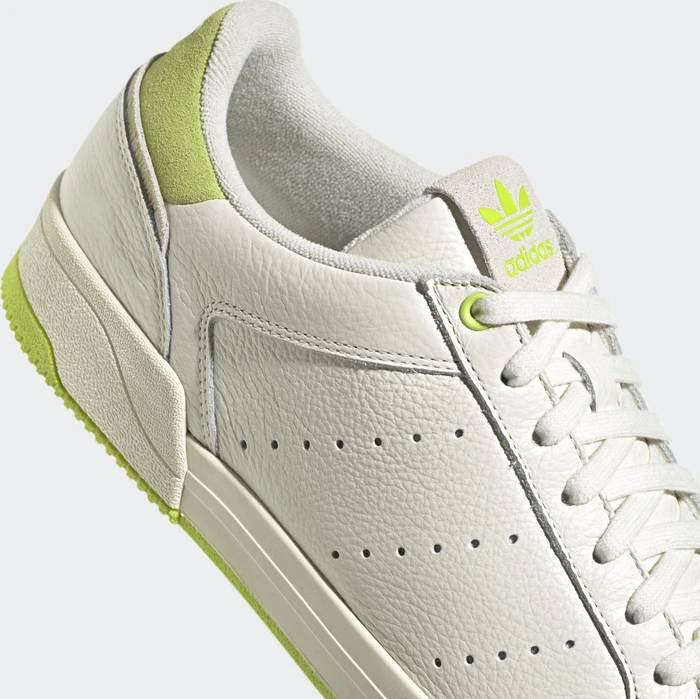 adidas Court Tourino off white/semi solar slime