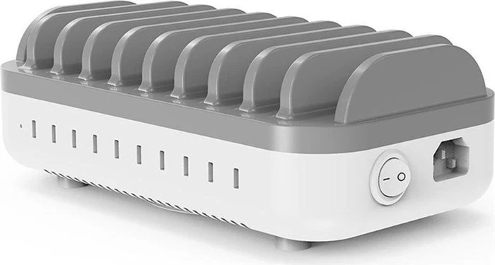 Compulocks USB-Ladestation UK Plugs, Tablet und Smartphone, 10 Geräte