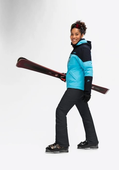 Maier Sports Vroni Slim 2.0 Skihose lang schwarz (Damen)