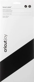 Cricut Joy Smart Writable Vinylfolie permanent schwarz, 14x33cm, 4 Stück