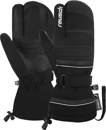 Reusch Conan R-Tex XT Lobster Skihandschuhe schwarz/weiß