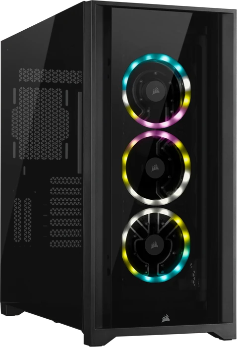 Corsair iCue 5000D RGB Hydro X, schwarz, Glasfenster