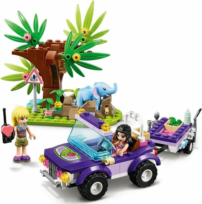 LEGO Friends - Rettung des Elefantenbabys mit Transporter