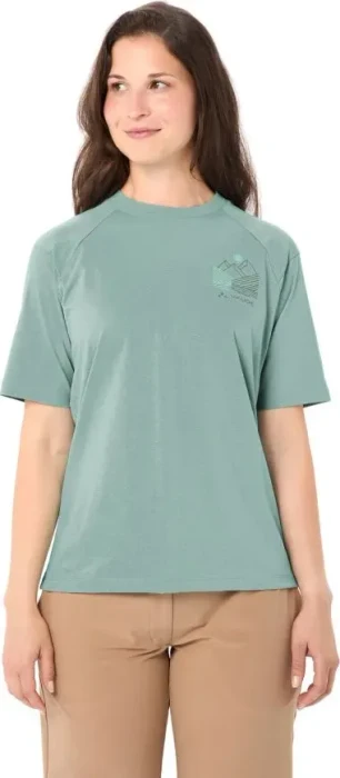 Vaude Cyclist Funktionsshirt kurzarm dusty fern (Damen)
