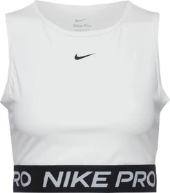 Nike Pro Dri-FIT Funktionsshirt ärmellos weiß/schwarz (Damen)