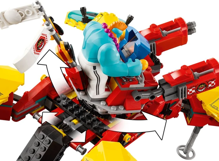 LEGO Monkie Kid - Monkie Kids Hubschrauberdrohne