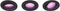 Philips Hue White and Color Ambiance Centura Einbauleuchte rund schwarz, 3 Stück Vorschaubild