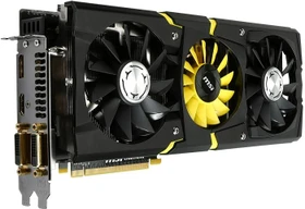 MSI Radeon R9 290X, R9 290X Lightning, 4GB GDDR5, 2x DVI, HDMI, DP