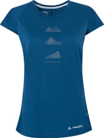 Vaude Tekoa Wool Funktionsshirt kurzarm shore blue (Damen)