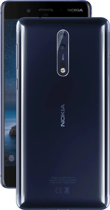 Nokia 8 Single-SIM 128GB glänzend blau