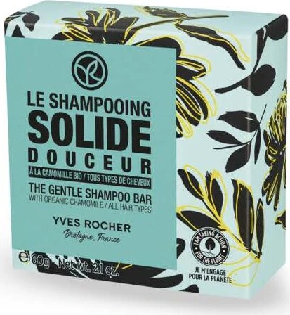 Yves Rocher Mild & Sanft festes Shampoo, 60g (33637)