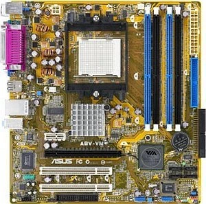 ASUS A8V-VM (dual PC-3200 DDR)