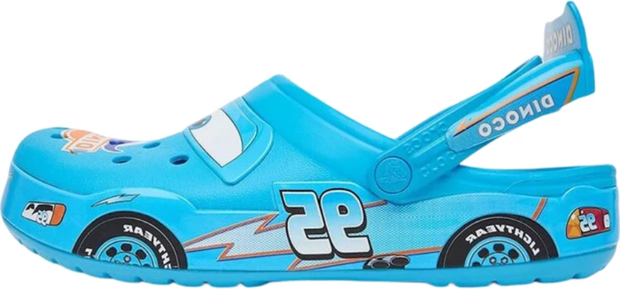 Crocs Cars' Lightning McQueen Dinoco blau (Junior)