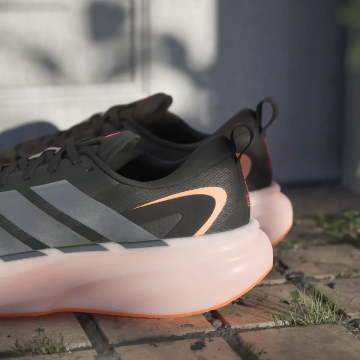 adidas Supernova Glide core black/iron metallic/lucid orange (Herren)