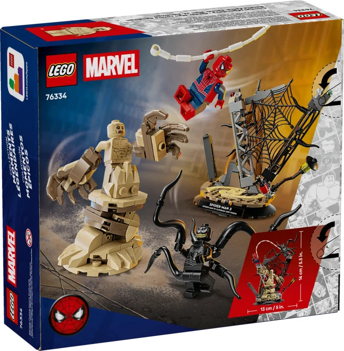 LEGO Marvel Super Heroes Spielset - Großer Showdown: Spider-Man vs. Sandman