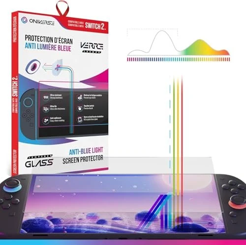 Oniverse Anti Blue Light Bildschirmschutzfolie (Switch 2)