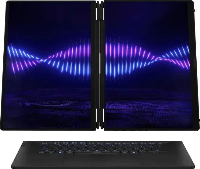 ASUS ROG Zephyrus Duo 16 GX651AX-SR004W, Core Ultra 9 386H, 64GB RAM, 2TB SSD, GeForce RTX 5090, DE