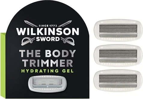 Wilkinson Sword Hydro Trim & Shave Rasierklinge, 3 Stück