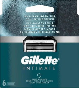 Gillette Intimate Rasierklinge, 6 Stück