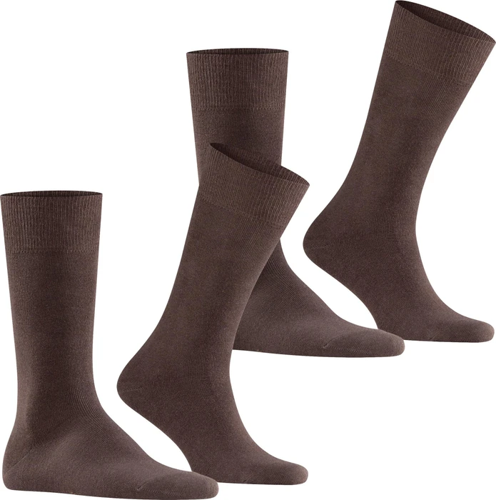 Falke Swing Socken braun, 2 Paare (Herren)