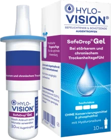 Hylo-Vision SafeDrop Gel Augentropfen, 10ml