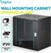 Digitus Dynamic-N Serie 19" Wandgehäuse 12HE, unmontiert, Sicherheitsglastür, IP2X, RAL 9005, 450mm tief Vorschaubild