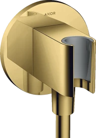 Hansgrohe Axor ShowerSolutions Portereinheit rund polished goldoptik
