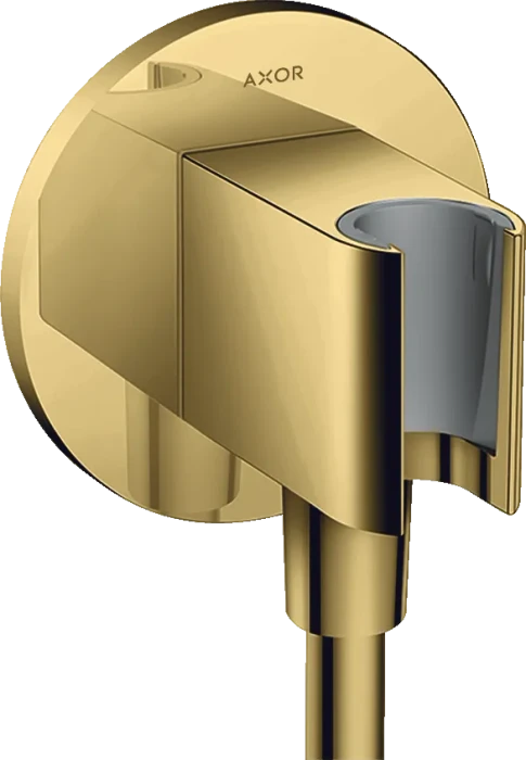 Hansgrohe Axor ShowerSolutions Portereinheit rund polished goldoptik