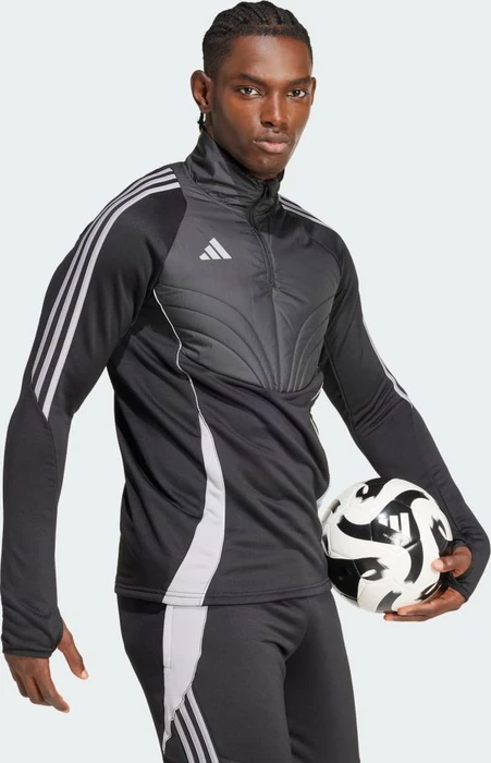 adidas Tiro 24 Winterized Funktionsshirt langarm black/light onix (Herren)
