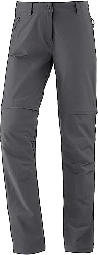 Schöffel Ascona Zip Off Zip-Off Hose lang dunkelgrau (Damen)