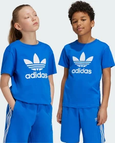 adidas Trefoil T-Shirt kurzarm blau (Junior)