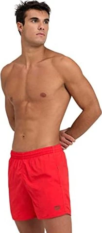 Arena Bywayx R Badeshorts fluo red/dark olive (Herren)