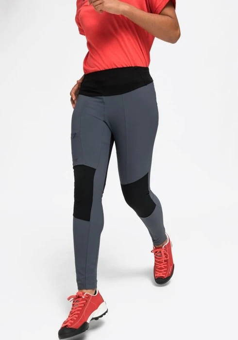 Maier Sports Dacit Tight Hose lang ombre blue (Damen)