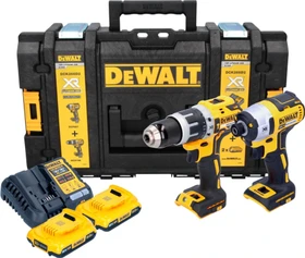DeWalt DCK266D2B Kombopack Akku-Maschinenset inkl. ToughBox + 2 Akkus 2.0Ah