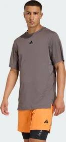 adidas D4T Primelift 3-Streifen Funktionsshirt kurzarm charcoal (Herren)