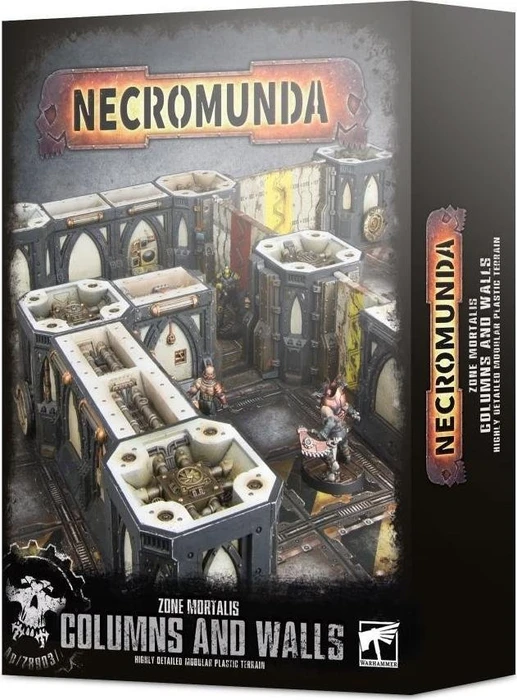 Games Workshop Warhammer Necromunda - Zone Mortalis - Columns and Walls