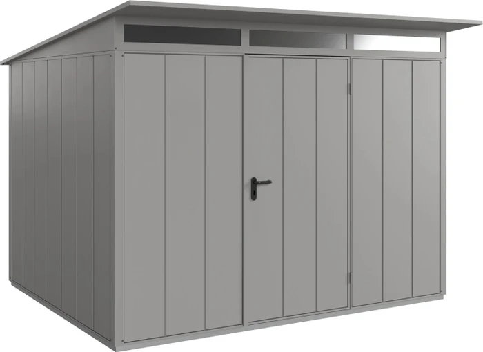 EcoStar Elegant Premiumline Typ 3 Gerätehaus grau