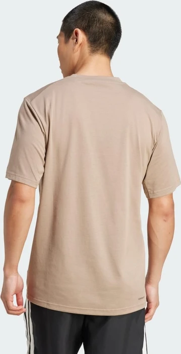 adidas Train Essentials Feelready Laufshirt kurzarm chalky brown/black (Herren)