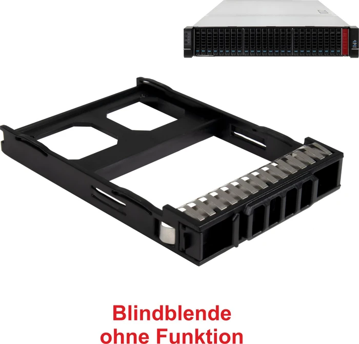 Inter-Tech IPC 2U-2724, schwarz, 2HE, ATX