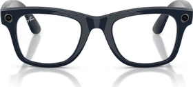 Ray-Ban RW4012 Meta Wayfarer Gen2 shiny cosmic blue/clear-saphire transitions