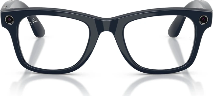 Ray-Ban RW4012 Meta Wayfarer Gen2 shiny cosmic blue/clear-saphire transitions