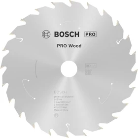 Bosch Professional Standard for Wood Kreissägeblatt 24Z, 165x1x20mm, 1 Stück